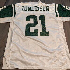 LaDanian Tomlinson Jets #21 Reebok Field Jersey - Sz 54 XXL